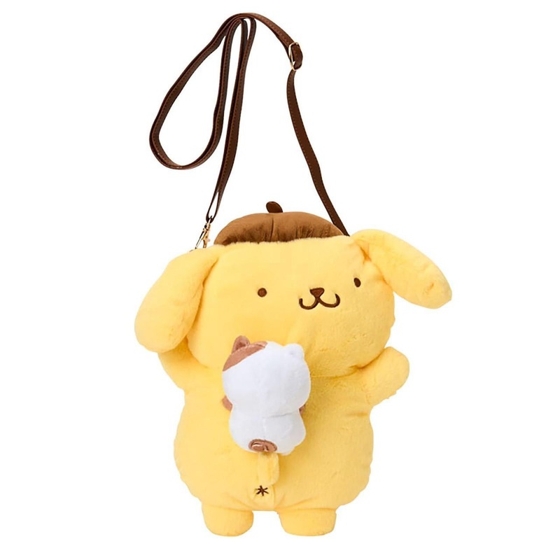Sanrio Pom Pom Purin Character Form Shoulder Bag