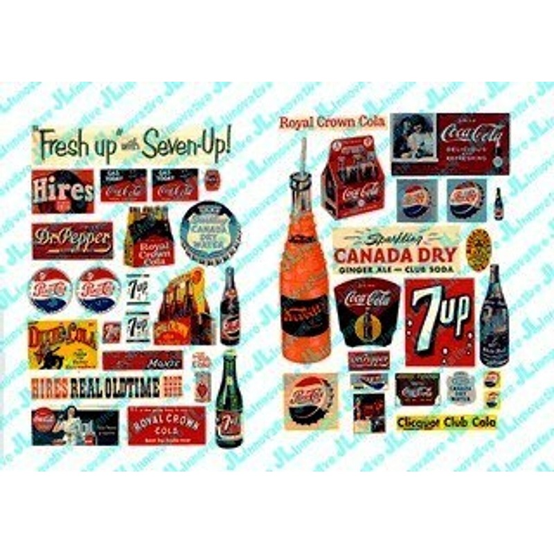 Vintage Soft Drink Poster/Signs Series II