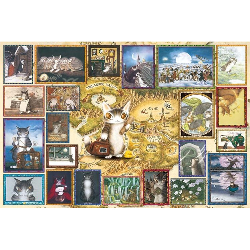 Yanoman 10-1441 Jigsaw Puzzle Wachifield Archaic 22 (1000 Pieces)
