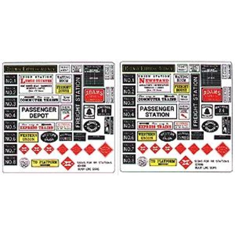 Advertising Signs – Railroad Stations & Depots