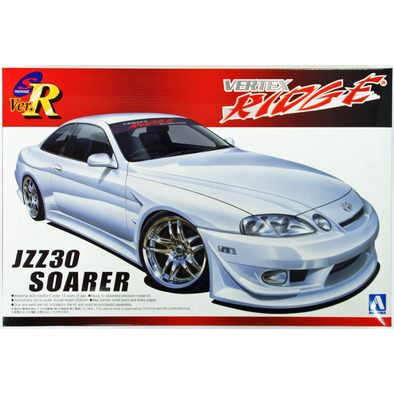 Aoshima 08119 Vertex Ridge JZZ30 Soarer 1/24 Scale Kit