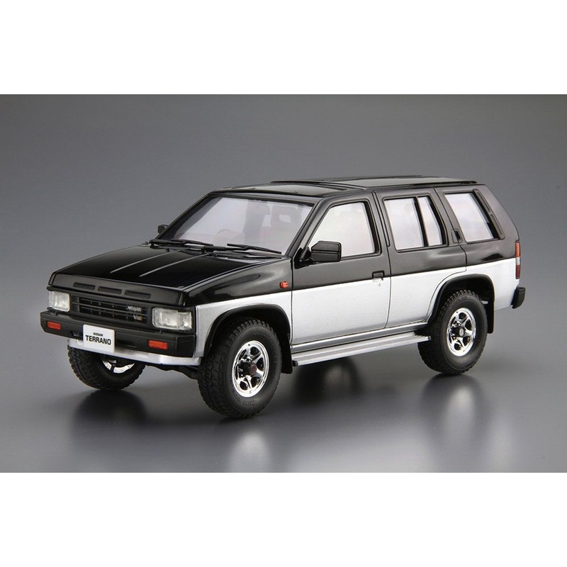 Aoshima 1/24 Nissan D21 Terrano V6-3000 R3M ’91 Plastic Model