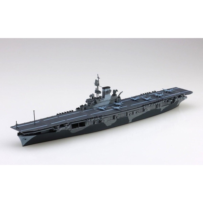 Aoshima 1/700 Waterline No.715 United States Navy Aircraft Carrier Wasp Plastic Model