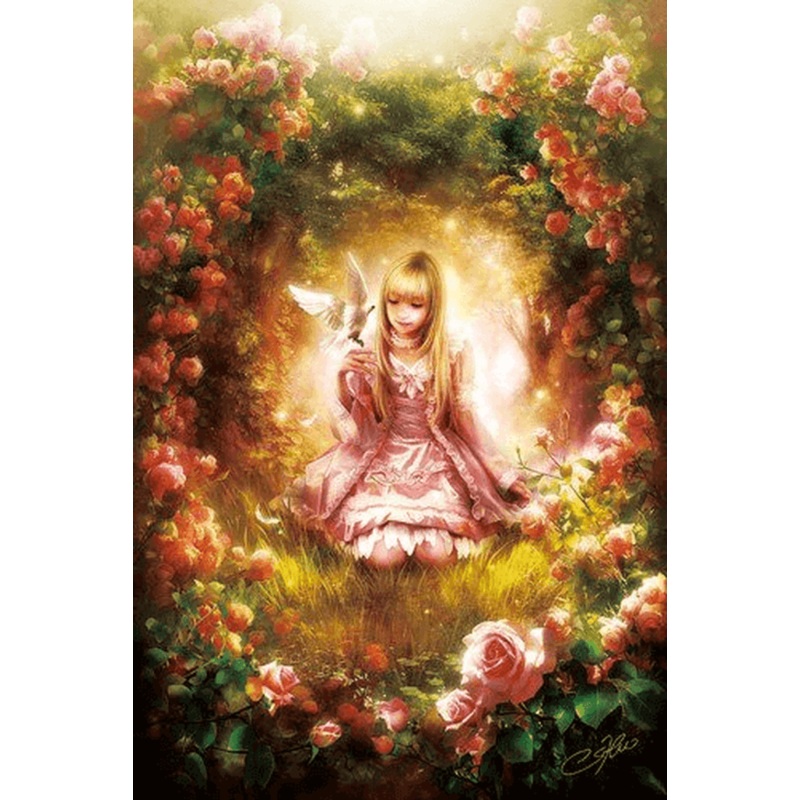 APPLEOne Jigsaw Puzzle 1000-646 Fantasy Art Arcana Blanc (1000 Pieces)