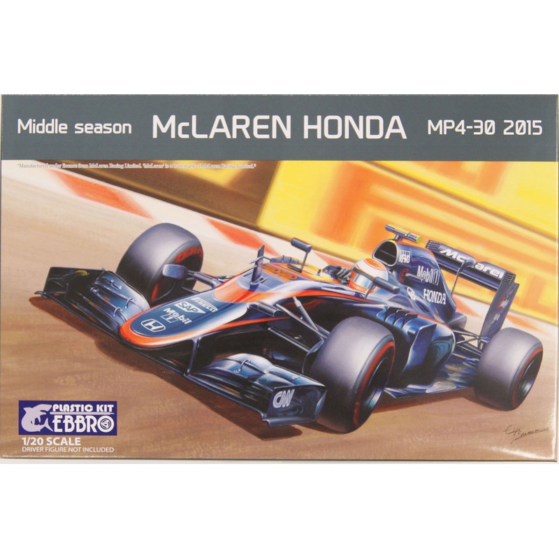 Ebbro 20014 Middle Season McLAREN HONDA MP4-30 2015 1/20 Scale plastic model Kit