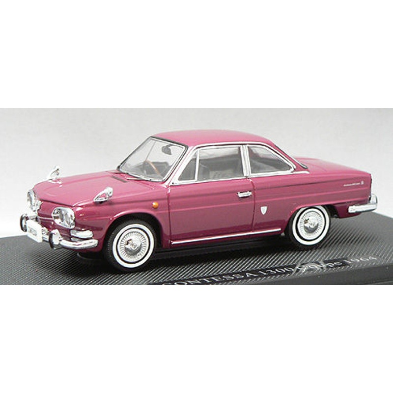 Ebbro 43651 HINO CONTESSA 1300 COUPE 1964 Red 1/43 Scale