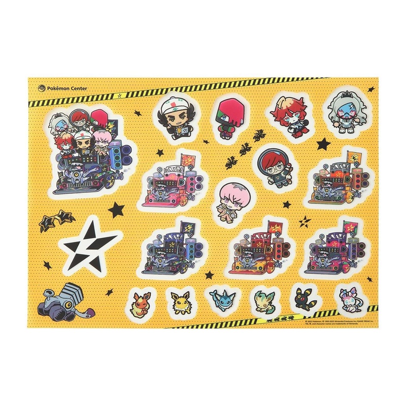 Pokemon Center Original Sticker Set Pokemon Trainers – Stardust Besties – Deformed Art