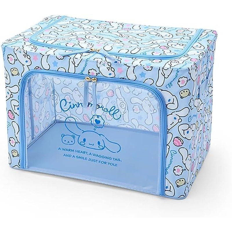 Sanrio Stackable & Foldable Storage Case with Window – Cinnamoroll