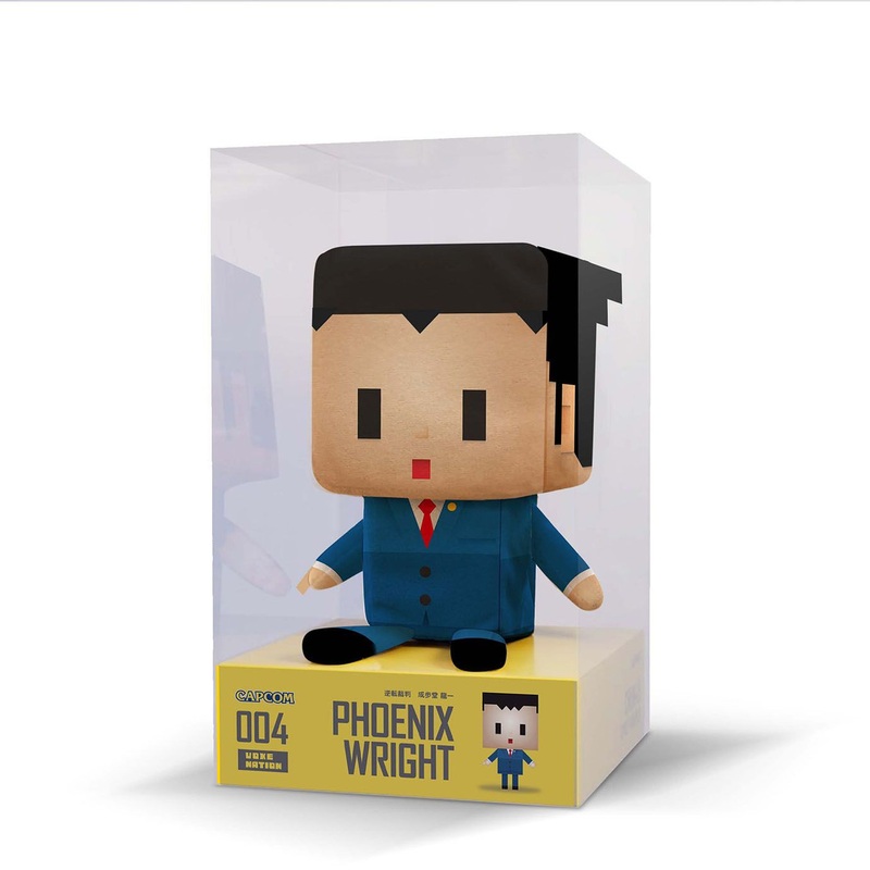 Capcom VOXENATION Plush Toy CAPCOM 40th Phoenix Wright (Ace Attorney)
