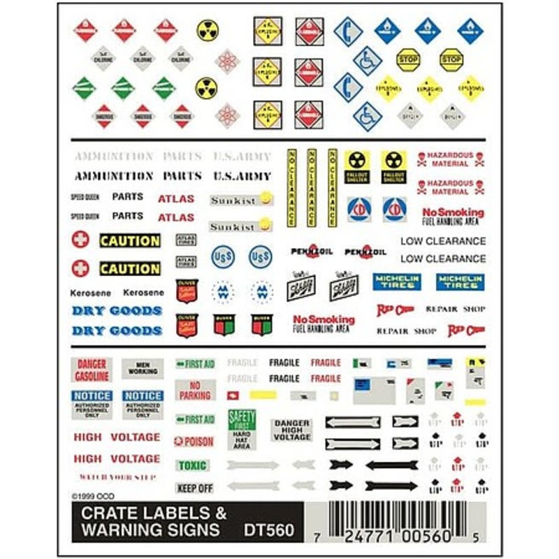Crate Labels & Warning Signs