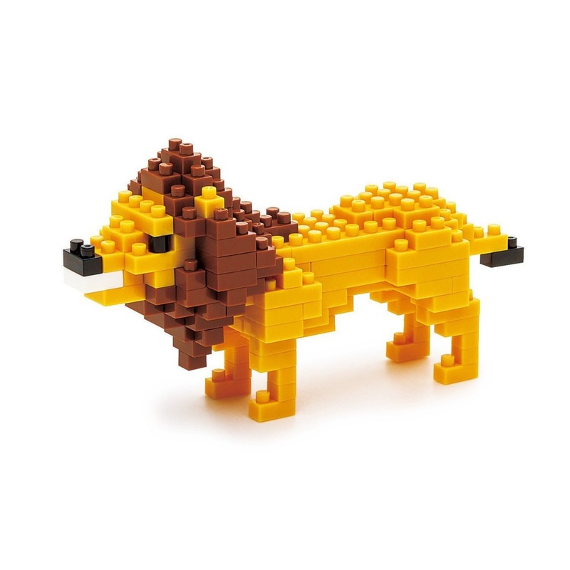 Kawada NBC-057 nanoblock Lion