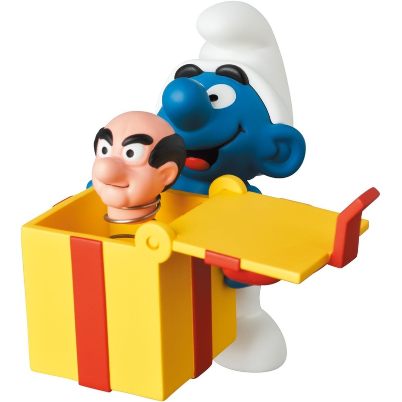 Medicom UDF The Smurfs Series 1 Jokey with Box Figure