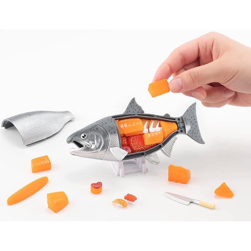 Megahouse 3D Anatomy Puzzle Salmon Sashimi