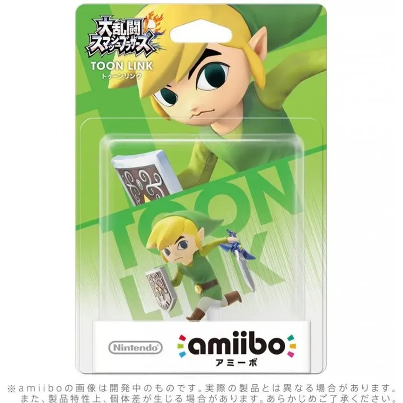 Nintendo amiibo Super Smash Bros. Series Toon Link Figure (The Legend of Zelda)