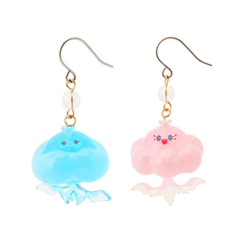 Pokemon Center Original Pokemon accessory Pierced Earrings 107 Jellicent