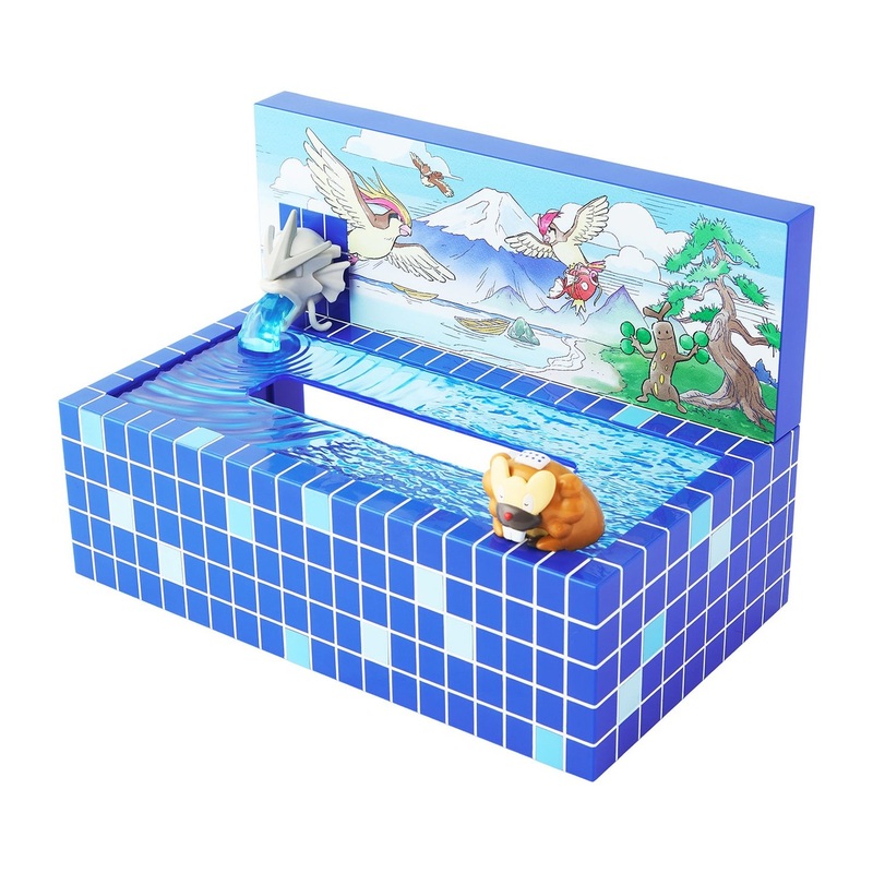 Pokemon Center Original Tissue Box Case Pokemon Center Bibarel
