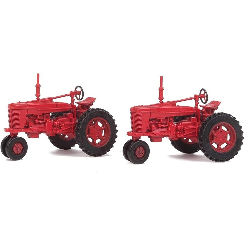 Red Farm Tractor (2)