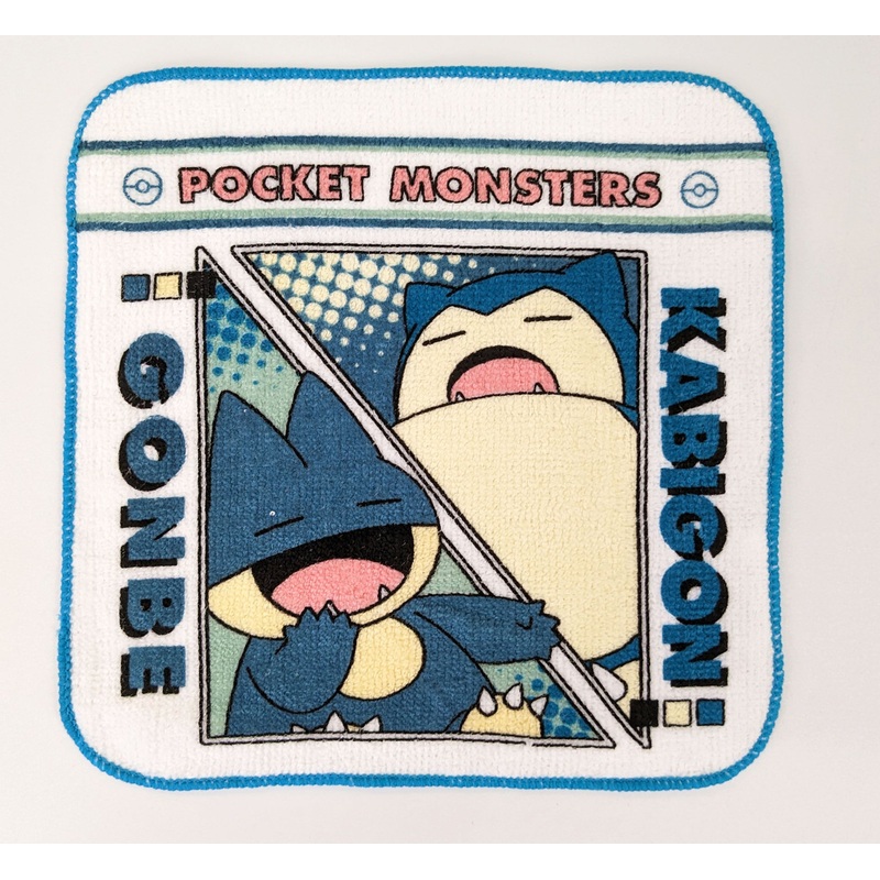 T’s Factory Pokemon Hand Towel Handkerchief Munchlax & Snorlax