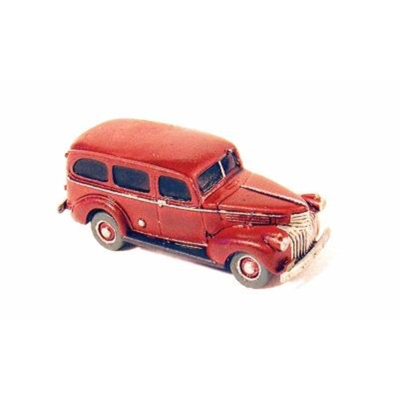 1941 Chevrolet Suburban (Unpainted Metal Kit)