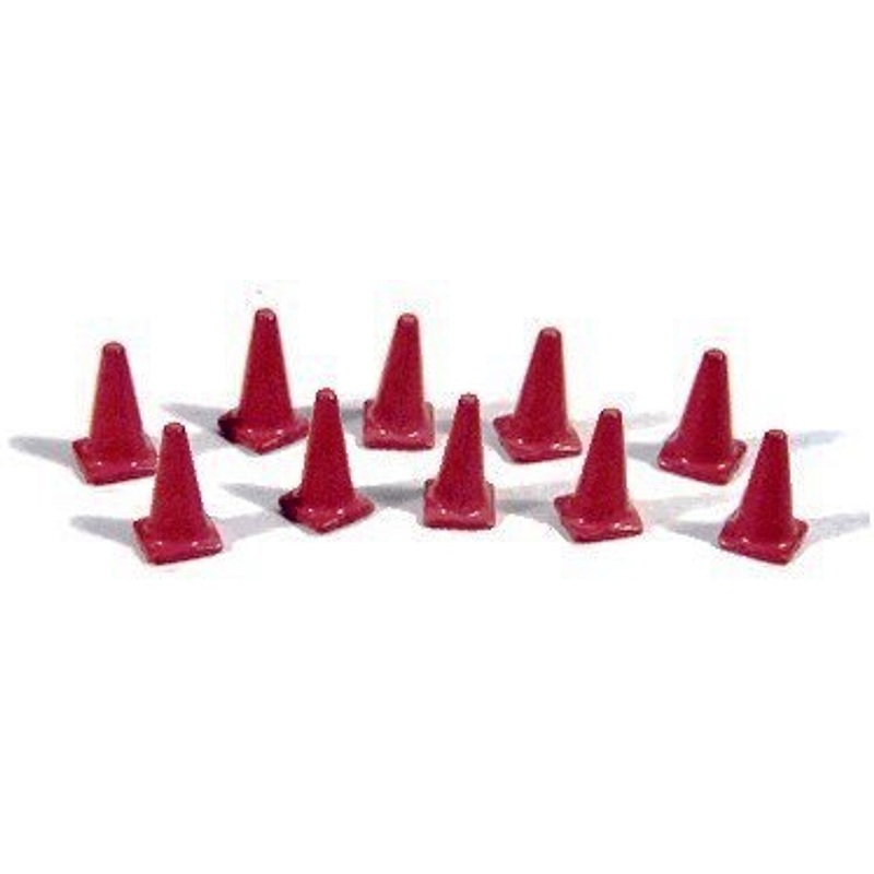 Custom Highway Cones Painted Orange (10)