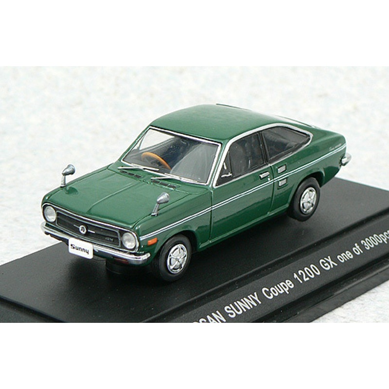 Ebbro 43176 Nissan Sunny Coupe (Green) 1/43 Scale