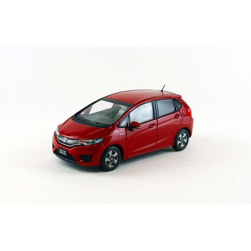 Ebbro 45139 HONDA FIT 3 HYBRID Milano Red 1/43 Scale