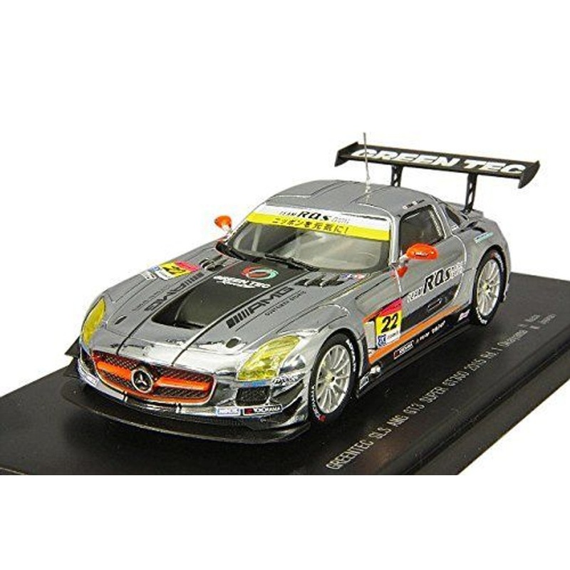 Ebbro 45286 GREENTEC SLS AMG GT3 SUPER GT300 2015 Rd.1 Okayama No.22 1/43 Scale