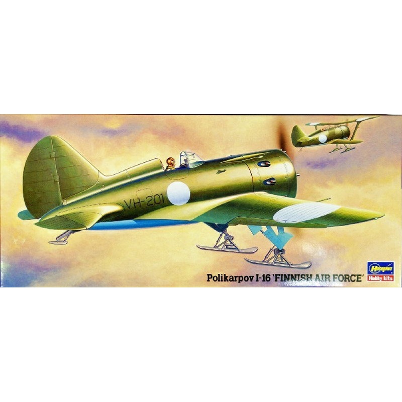 Hasegawa 00926 Polikarpov I-16 Finnish Air Force 1/72 Scale Kit