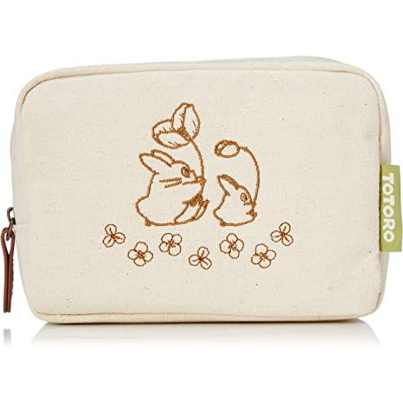 Marushin Studio Ghibli Botanical Pouch My Neighbor Totoro Ivory