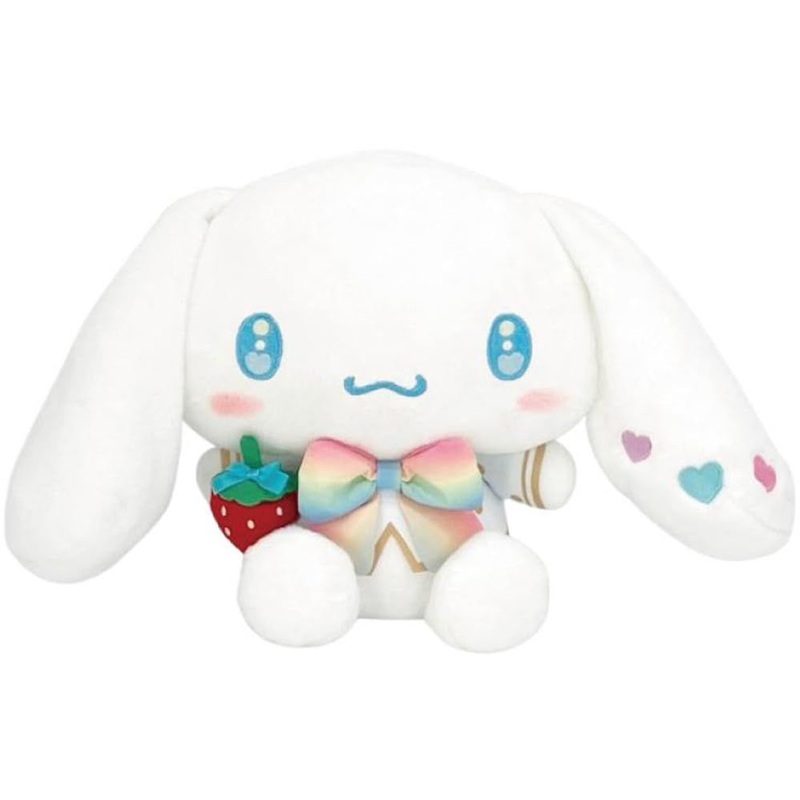 Nakajima Sanrio Strawberry Newspaper Plush M Cinnamoroll
