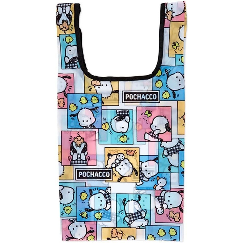 Sanrio Eco Bag Pochacco (Checkered Pattern)
