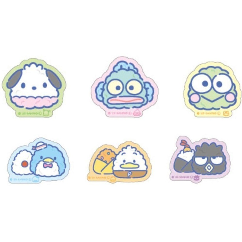 T’s Factory Sanrio Pouch Containing Flake Seals Happidanbui / Onigiri