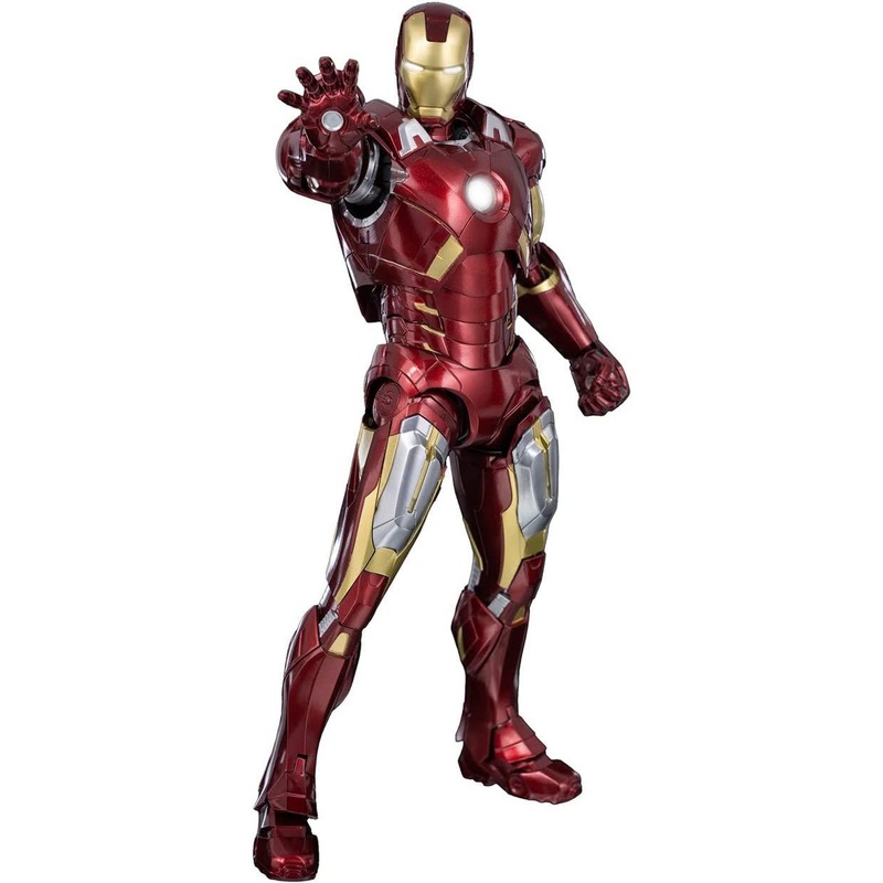 threezero DLX Iron Man Mark 7 1/12 Figure (Avengers)