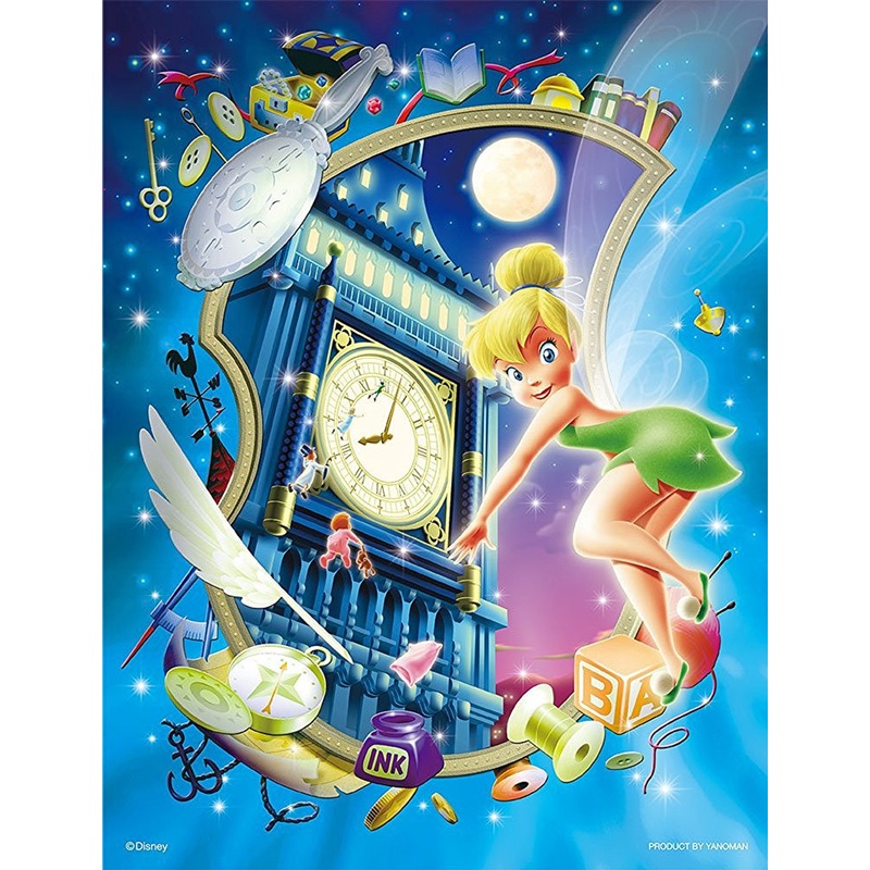 Yanoman Jigsaw Puzzle 42-32 Disney Peter Pan Tinker Bell (300 Small Pieces)