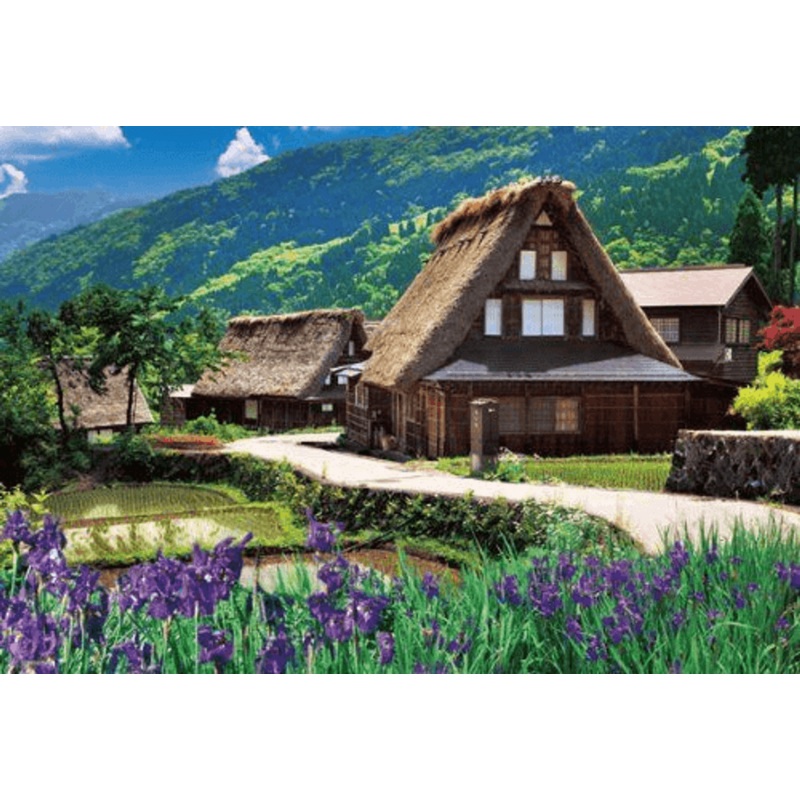 Beverly Jigsaw Puzzle M71-855 Japanese Scenery Gokayama (1000 S-Pieces)