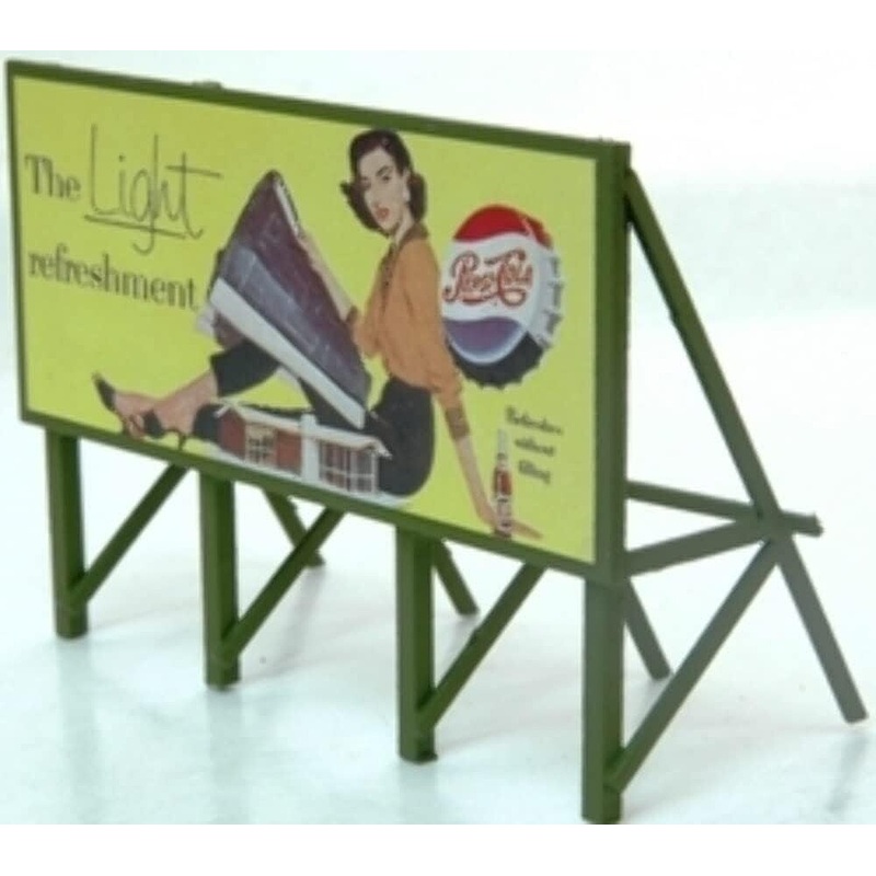 Custom Billboard 1950s Pepsi