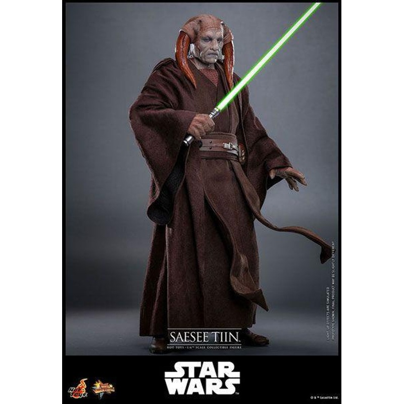 Hot Toys Movie Masterpiece 1/6 Saesee Tiin Fully Poseable Figure (Star Wars: Revenge of the Sith)