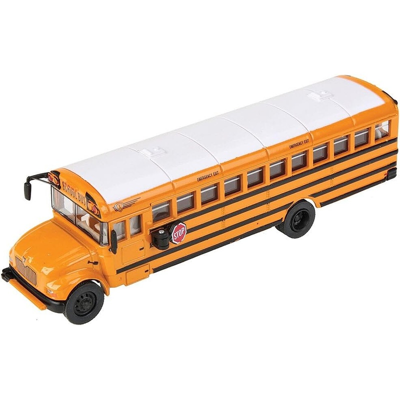International CE Yellow School Bus