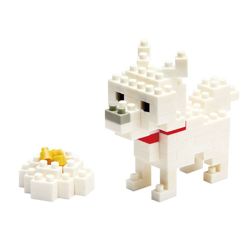 Kawada NBC-005 nanoblock Hokkaido Dog