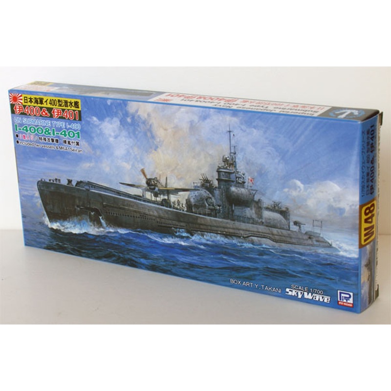Pit-Road Skywave W-48 IJN Submarine I-400 & I-401 1/700 Scale Kit
