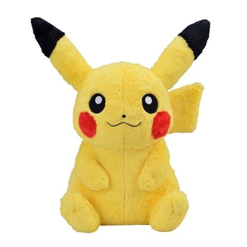 Pokemon Center Original Big Fluffy Plush Toy Pikachu