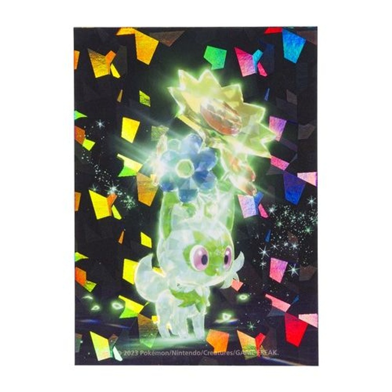 Pokemon Center Original Removable Sticker Grass Terastal – Sprigatito