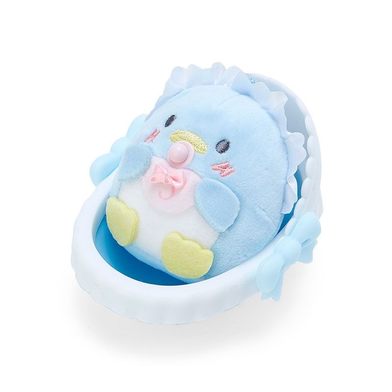 Sanrio Baby Mini Mascot Plush in Cradle Tuxedo Sam