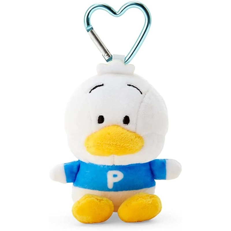 Sanrio Plush Mascot Holder with Heart Carabiner – Pekkle
