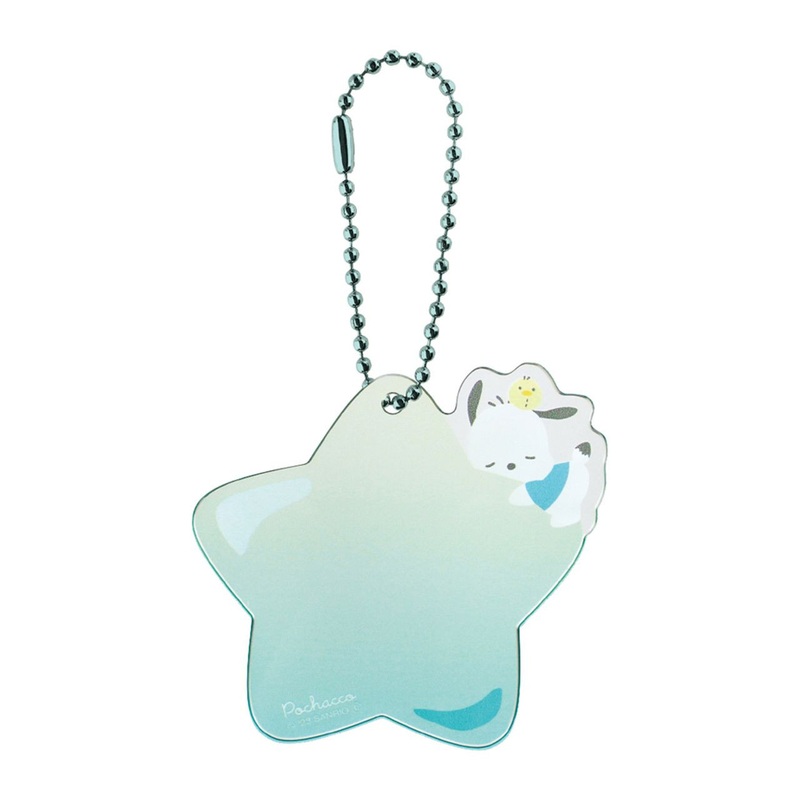 T’s Factory Sanrio Character Keychain with Sticker Pochacco