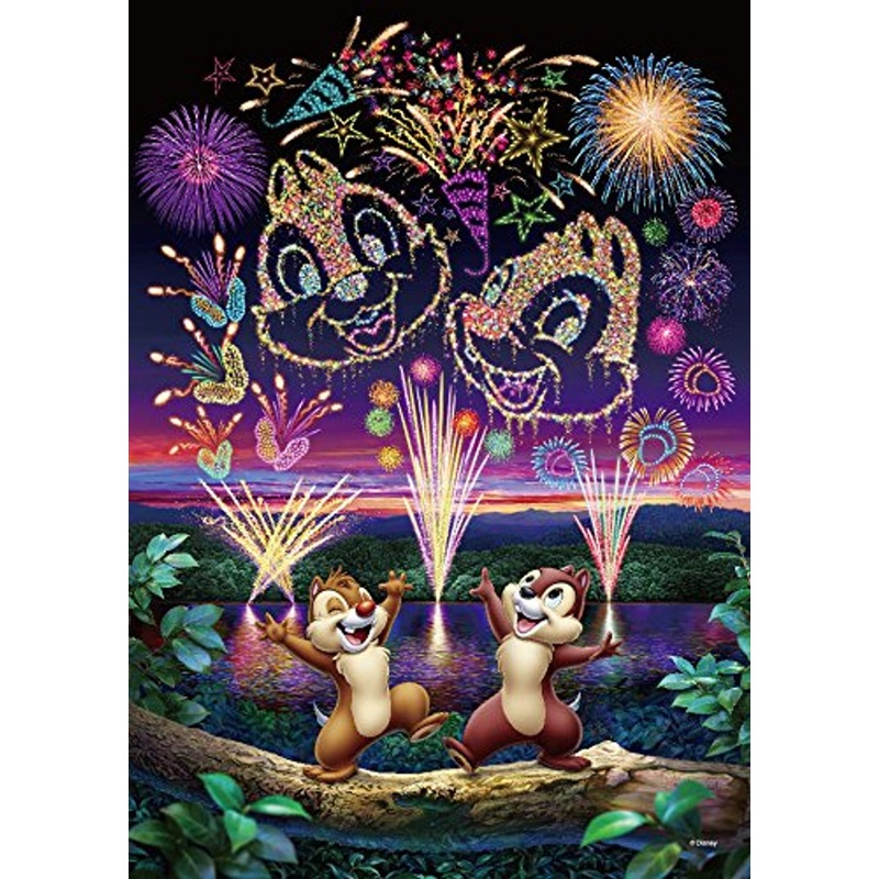 Tenyo Japan Pure White Jigsaw Puzzle DPG-266-573 Disney Chip ‘n Dale (266 Pieces)