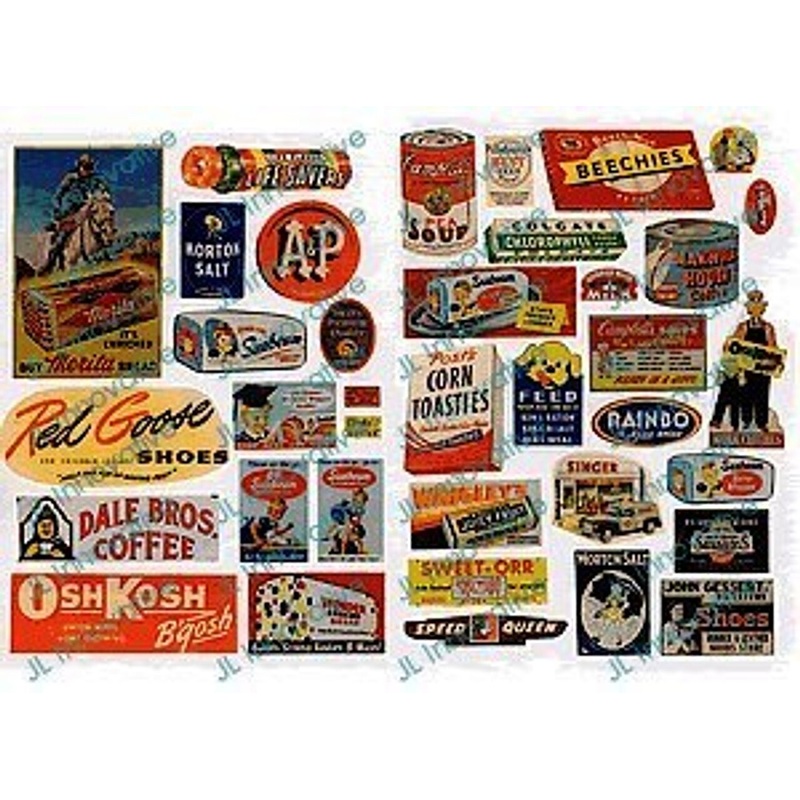 Vintage Food/Household Signs