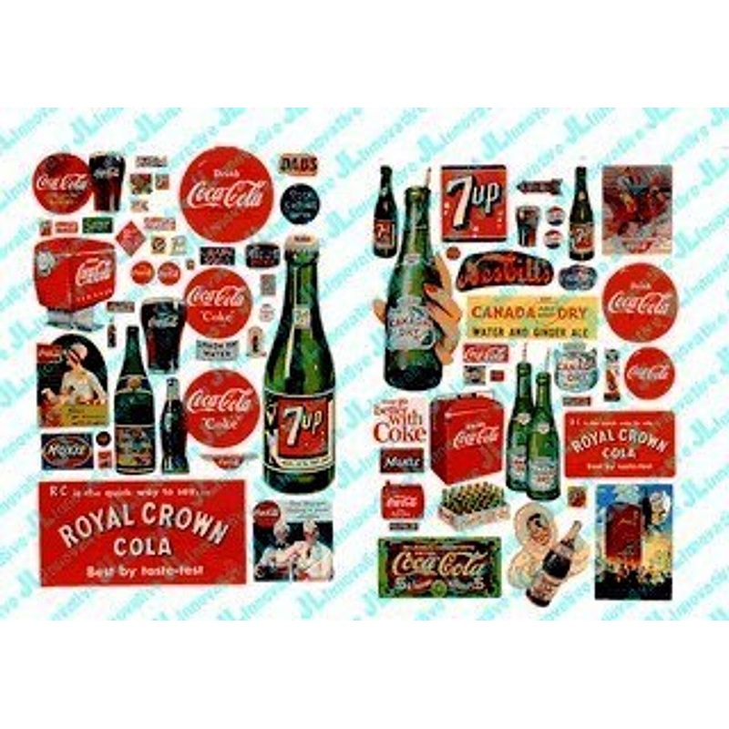Vintage Soft Drink Signs 1930’s to 1960’s