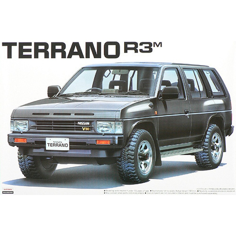 Aoshima 44155 Nissan Terrano R3M 1991 1/24 Scale Kit