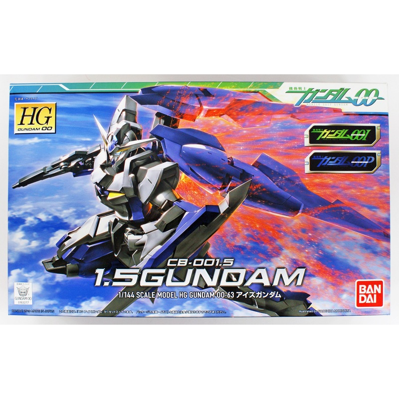 Bandai HG OO 63 Gundam 1.5 CB-001.5 1/144 Scale Kit